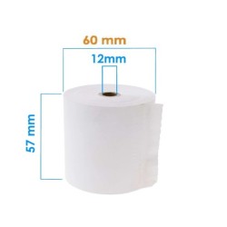 Rollo térmico 57x60 (10 und)(10)