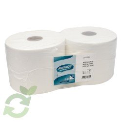 Bobina Secamanos industrial 2 capas  400 mts (2 und)