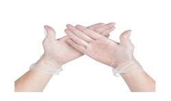 Guantes Vinilo s/polvo T/L (100 und)(10)