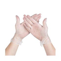 Guantes Vinilo s/polvo T/L (100 und)(10)