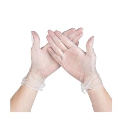 Guantes Vinilo s/polvo T/M (100 uds)(10)