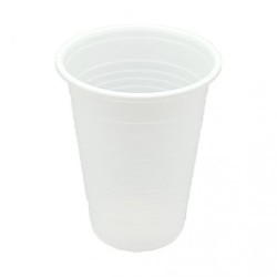 Vaso PP blanco 200 cc (100 und)(30)