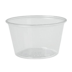 Tarrina rpet transparente  redonda 118 cc (100 und)(25)