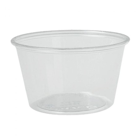 Tarrina rpet transparente  redonda 118 cc (100 und)(25)