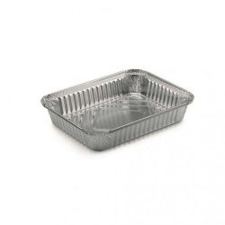 Envase aluminio 1500 cc  28 x 18 x 3.5 cm(100 und)(4)