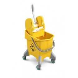 Carro Cubo industrial a 1 aguas 30 L c/prensa