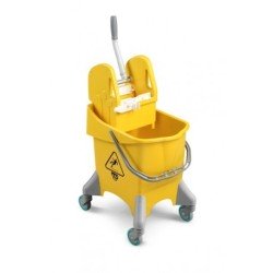 Carro Cubo industrial a 1 aguas 30 L c/prensa