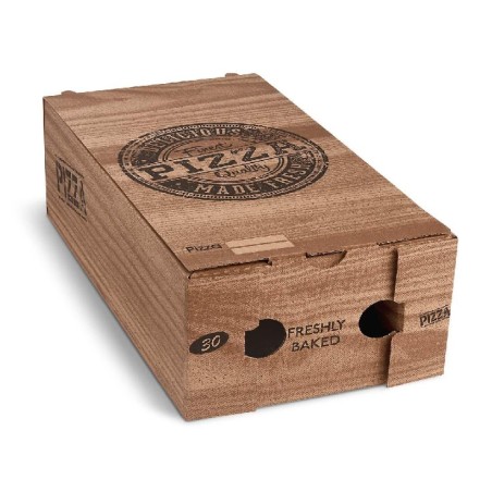 Caja Pizza/Calzone 30 x 16 x 10 "Delicious" (100 und)