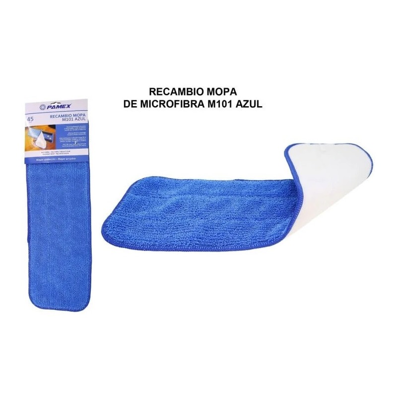 Mopa microfibra M101 azul