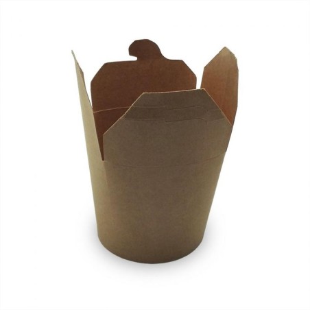 Envase de cartón Noodles  Kraft  26 Oz (750 cc) 50 und (10)