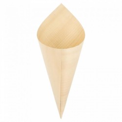 Cono Bambú 18 cm (50 und)