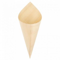 Cono Bambú 18 cm (50 und)