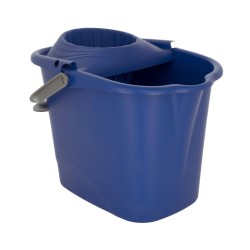 Cubo Qalita rectangular de pico 14L + escurridor plástico