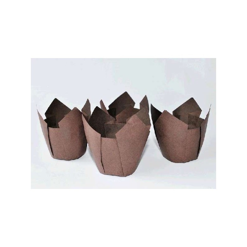 Cápsulas Tulipa 50/80 Color:Marrón (125 und)