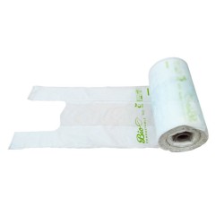 Rollo Bolsa asa blanca compostable 40 x 50 (400 und)(8)