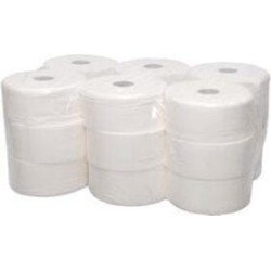 Rollo papel higiénico industrial 2 Capas 65 Celulosa 100% Laminado (18)