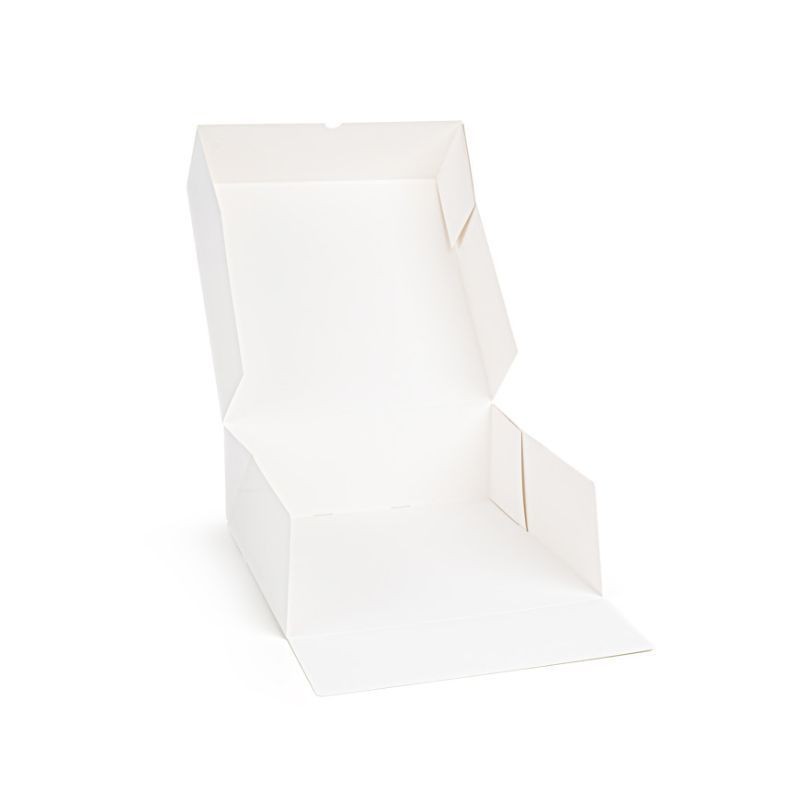 Caja tarta 32x32x10 cm (25 und) Blanca  (4)