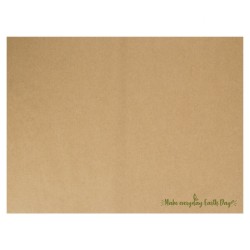 Mantel 30 x 40 cm Papel Kraft "Greentek" (1500 und)