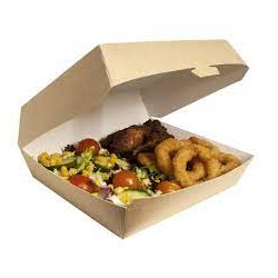 Caja Portamenu Kraft Grande 186 x 146 x 8 mm (35 uds)(5)