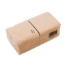 Serv. 20 x 20  2 cap cel, BIO-ECO  beige, micropunto (80 uds)(60)