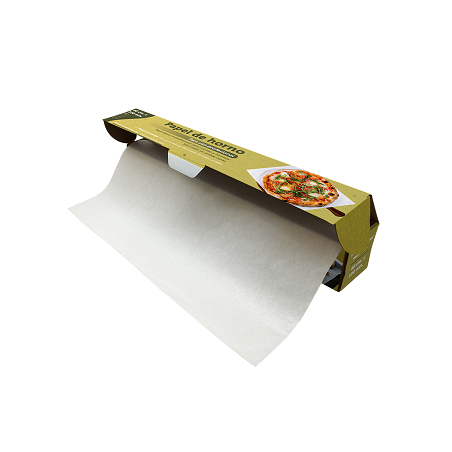 Rollo Papel Hornear 40 cm x 100 mts Blanco  (6)