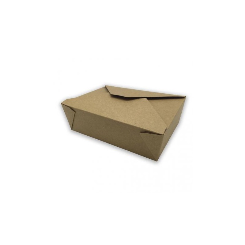 Caja Americana Kraft 1400 cc 197x140x45 mm (50 uds)(4)