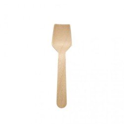 Cucharilla Helado Madera  (100 und)(100)