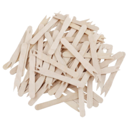 Tenedor snack madera de 8.5 cm (1000 uds)(10)