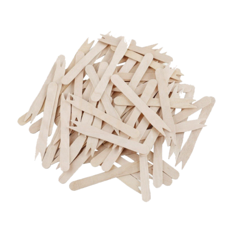 Tenedor snack madera de 8.5 cm (1000 uds)(10)