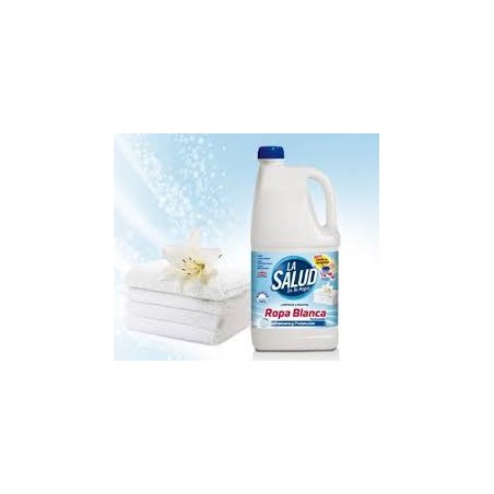 Lejía Lavadora La Salud 2L (Ropa Blanca)