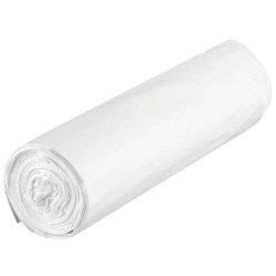 Bolsa basura reciclada 60 x 80 cm. Blanca (20 und) Galga 80 (50)