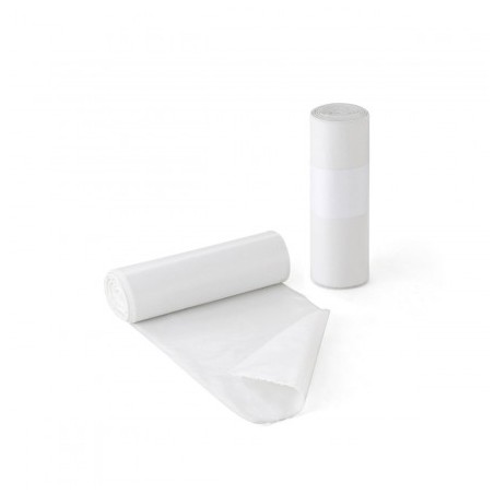 Bolsa basura reciclada doméstica Blanca 40 x 50 (50 uds) Galga 60 (50)