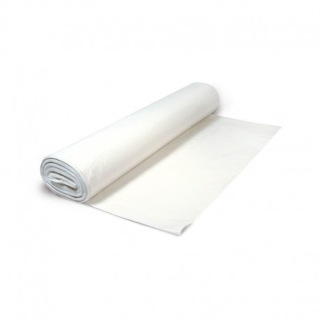Bolsa basura reciclada doméstica Blanca 55 x 58 (25 uds) Galga 65 (73)