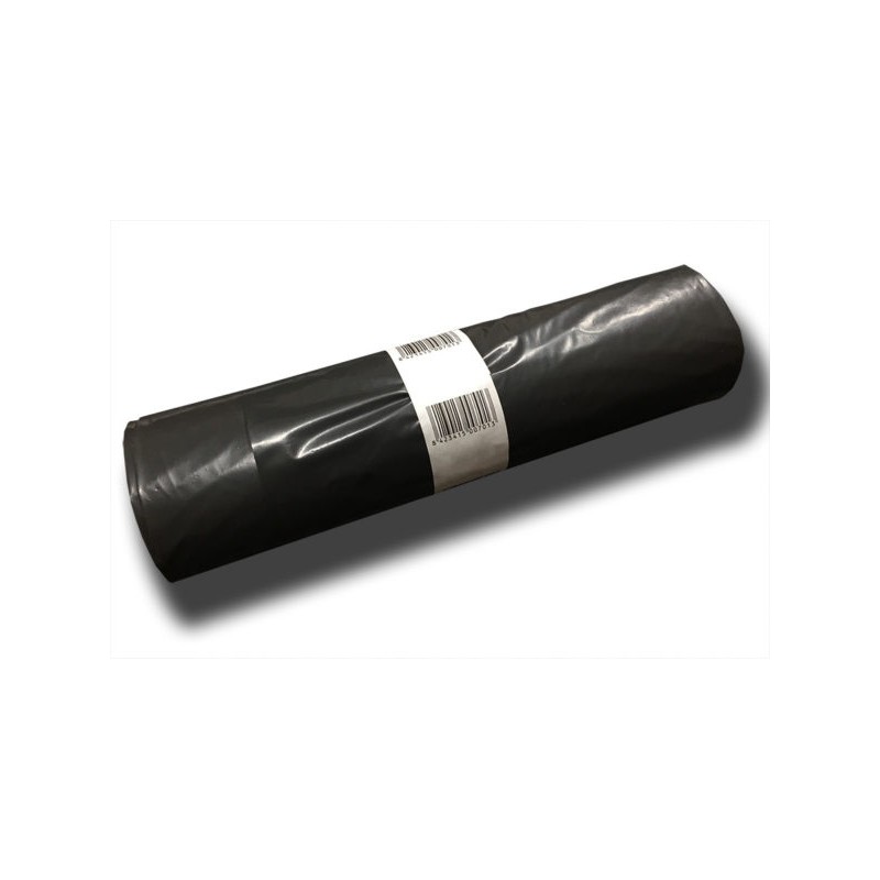 Bolsa basura reciclada ind. 90 x 120 cm. Negra Comunidad (10 und) Galga 150 (30)