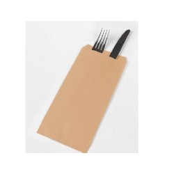 Sobre Portacubiertos 11 x 24 cm Kraft (1000 uds)