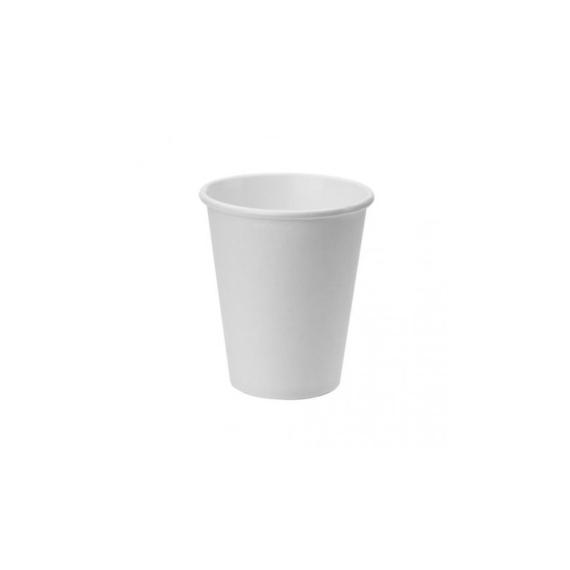 Vaso Papel Blanco 8 onzas (50 und)(20)
