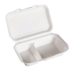 Envase portapicnic Caña de Azúcar 2 comp 230 x 155 (50 uds)(10)