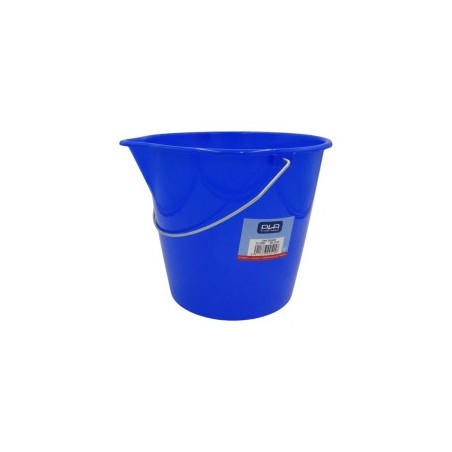 Cubo Pico Redondo Pla 12 L Asa Metálica