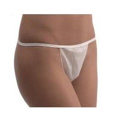Tanga mujer desechable polipropileno (100 und)
