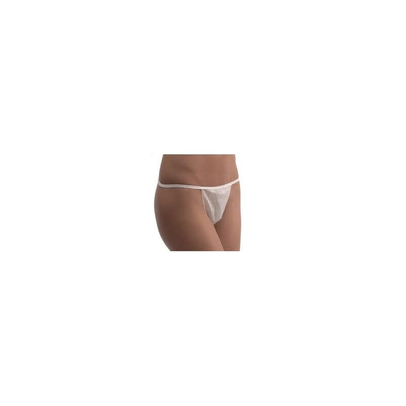 Tanga mujer desechable polipropileno (100 und)