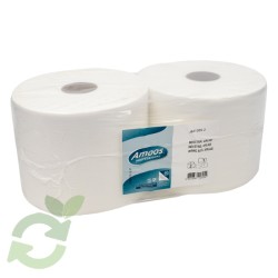 Bobina Secamanos industrial 2 capas  400 mts (2 und)