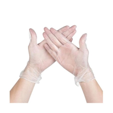 Guantes Vinilo s/polvo T/L (100 und)(10)