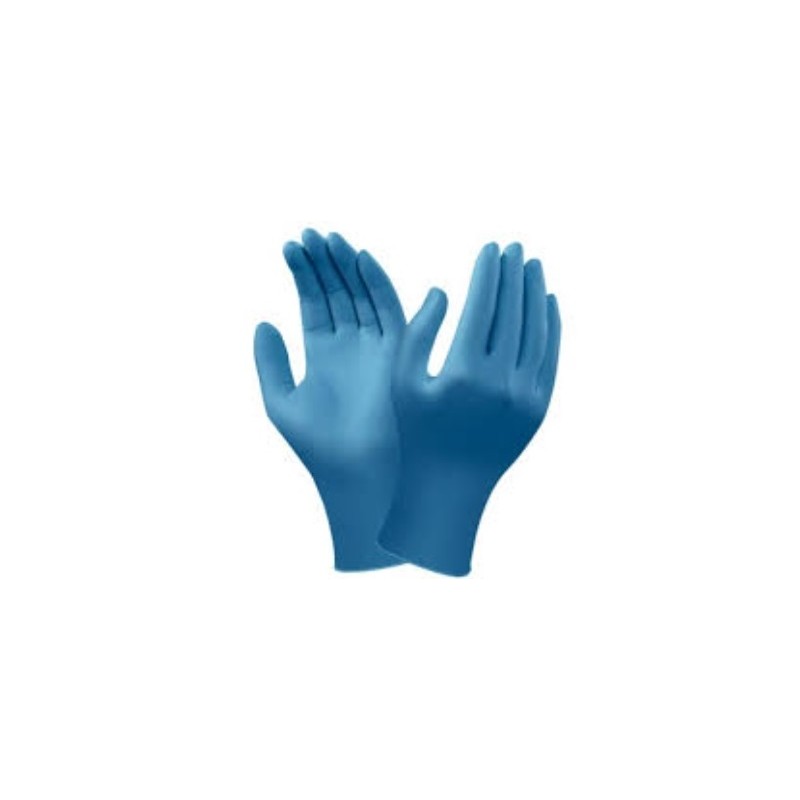 Guantes Nitrilo azul s/polvo M (100 und)(10)