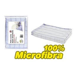 Paño Vajilla Microfibra Azul 40 x 60 cm super absorbente (12)