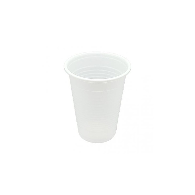 Vaso PP blanco 200 cc (100 und)(30)