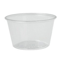 Tarrina rpet transparente  redonda 118 cc (100 und)(25)