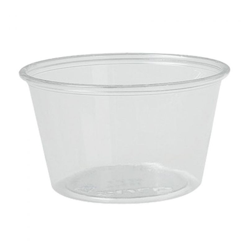 Tarrina rpet transparente  redonda 118 cc (100 und)(25)