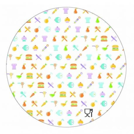 Tapa Envase aluminio redondo alto/bajo 199 mm(100 und)(5)