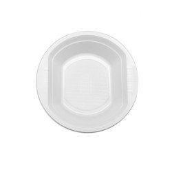 Bowl PS Reutilizable blanco 12 onzas-360 ml  (12 uds)(24)