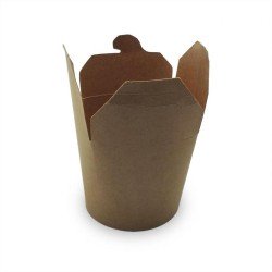 Envase de cartón Noodles  Kraft  26 Oz (750 cc) 50 und (10)